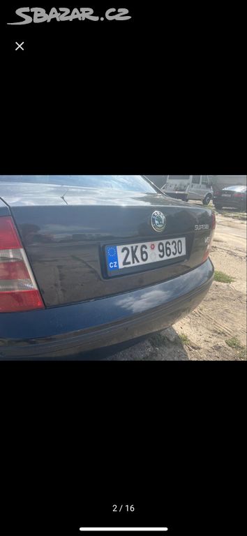 Prodám škodu superb 1 2.5 2008