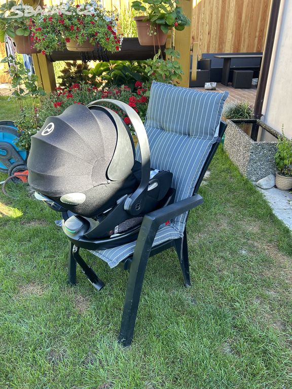 Vajíčko Cybex Cloud Q Platinum s izofixem