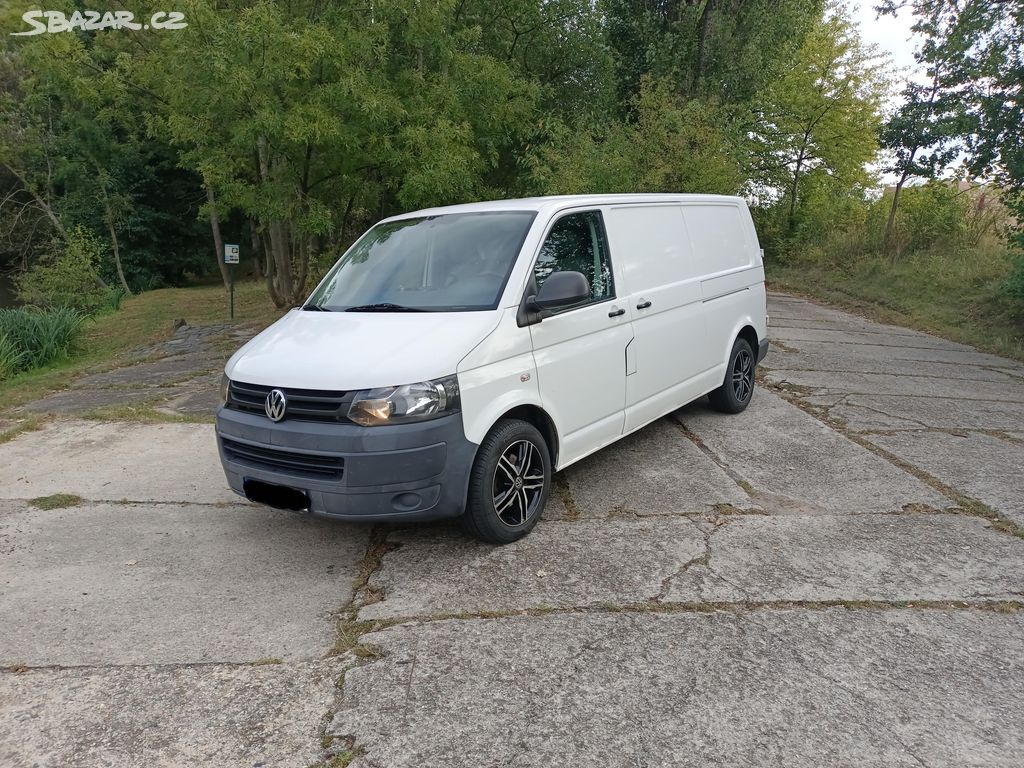 VW Transporter long 2,0 TDI, 103KW,4x4,2xšoupačky