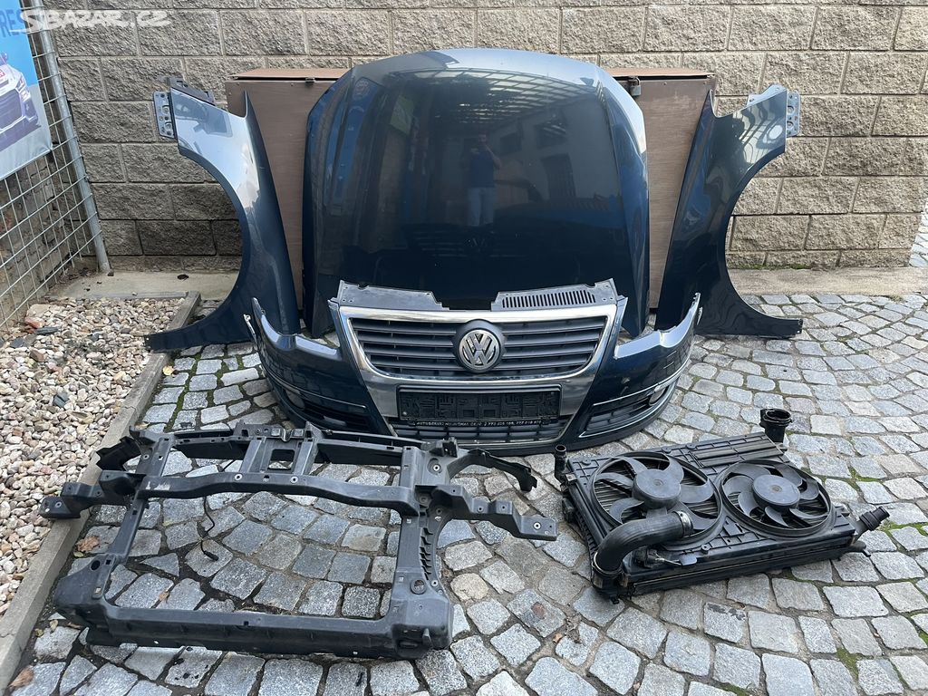 VW Passat B6 přední část LC5F