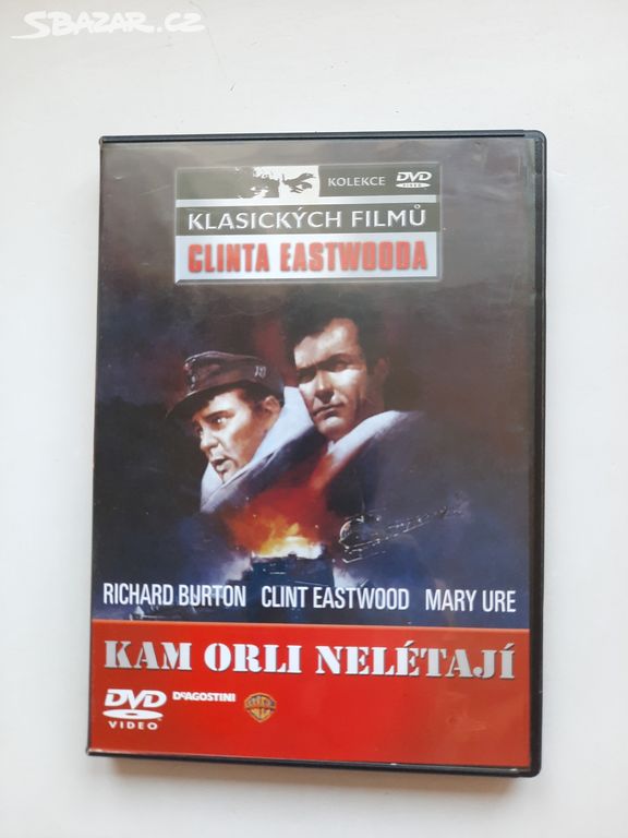 DVD - Kam orli nelétají, Clint Eastwood