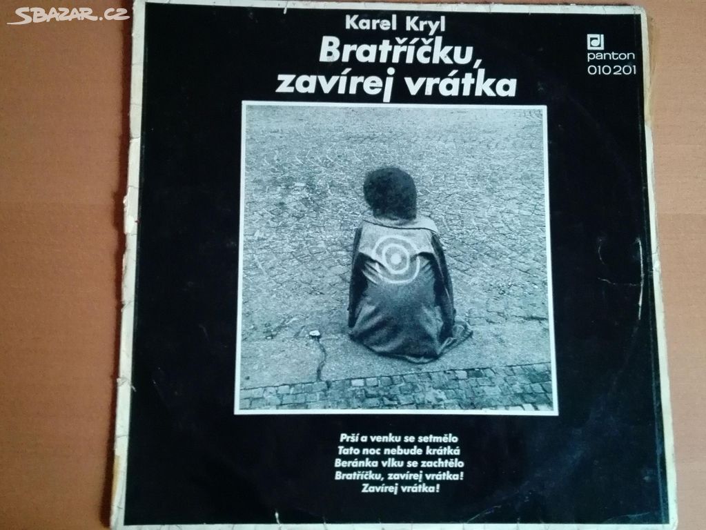 LP Karel Kryl - Originál z roku 1969