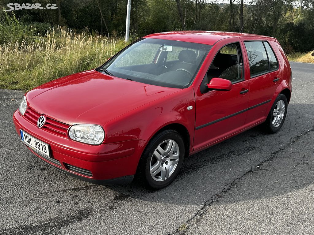 VW Golf IV 1.9TDi, r.2001, klima, STK, prodej