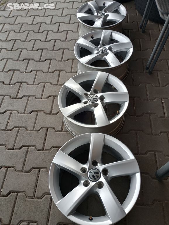 Alu litá kola VW PASSAT B7, BORBET , 16", 5x112mm.