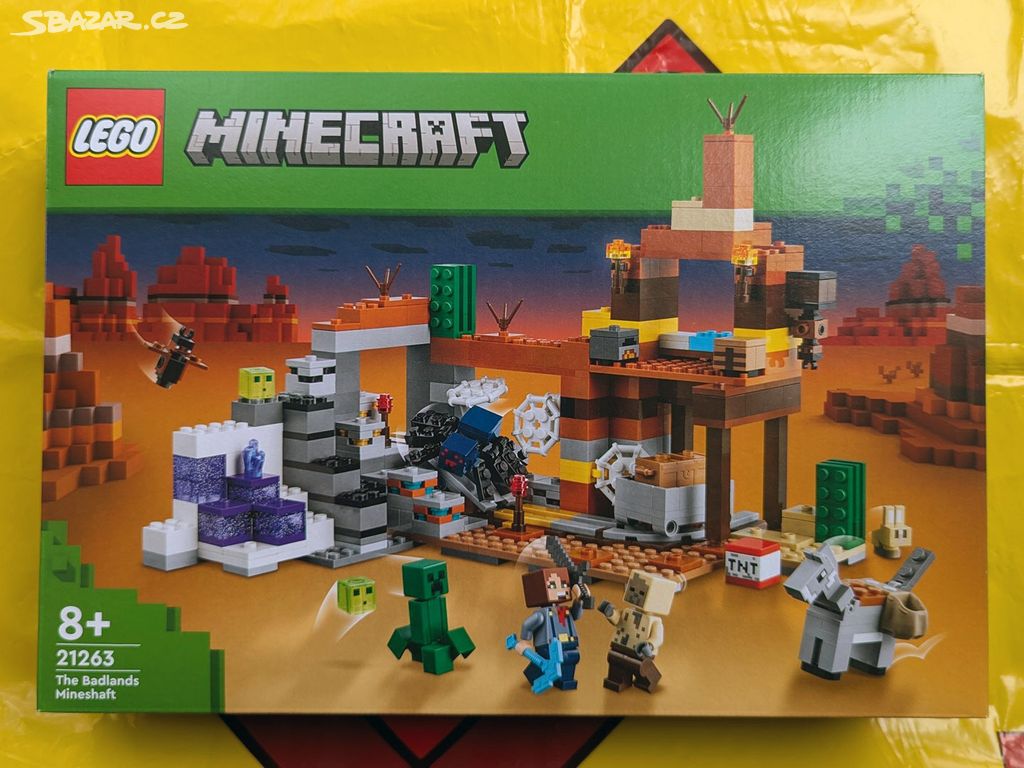 LEGO 21263 Minecraft Důl v Badlandech