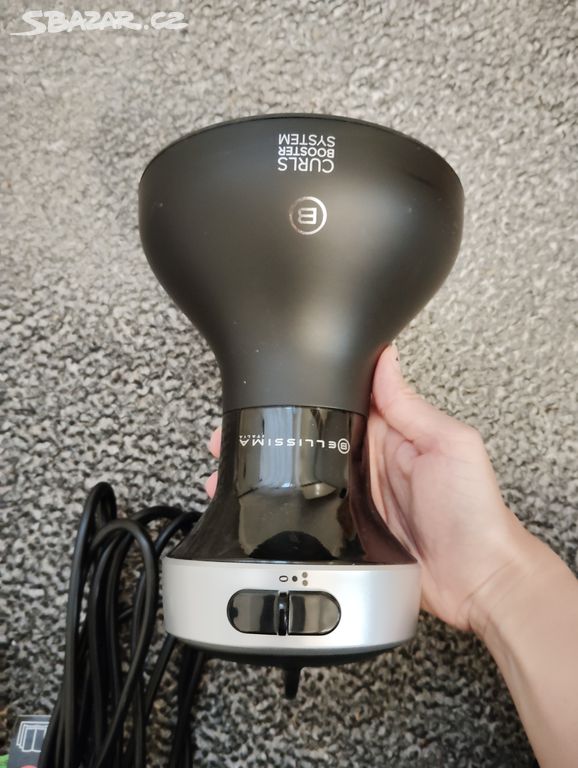 Bellissima hair dryer DF1 1000 fén kudrnaté vlasy