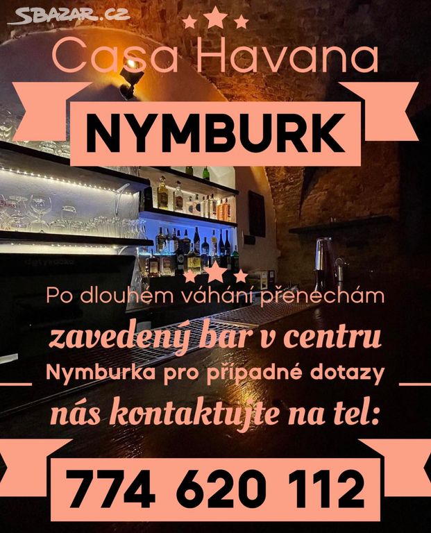 Přenechám Club Casa Havana Nymburk