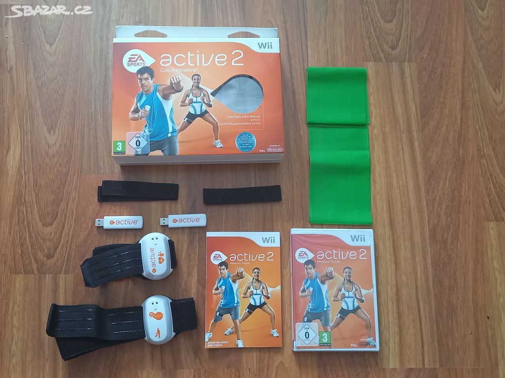 Cvičební set Active 2 pro nintendo wii