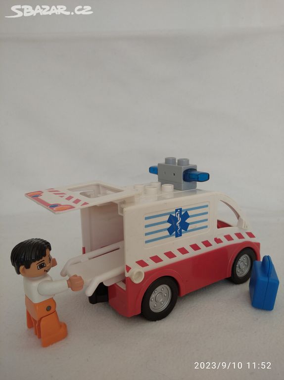 Lego duplo 4979 sanitka Praha Sbazar.cz