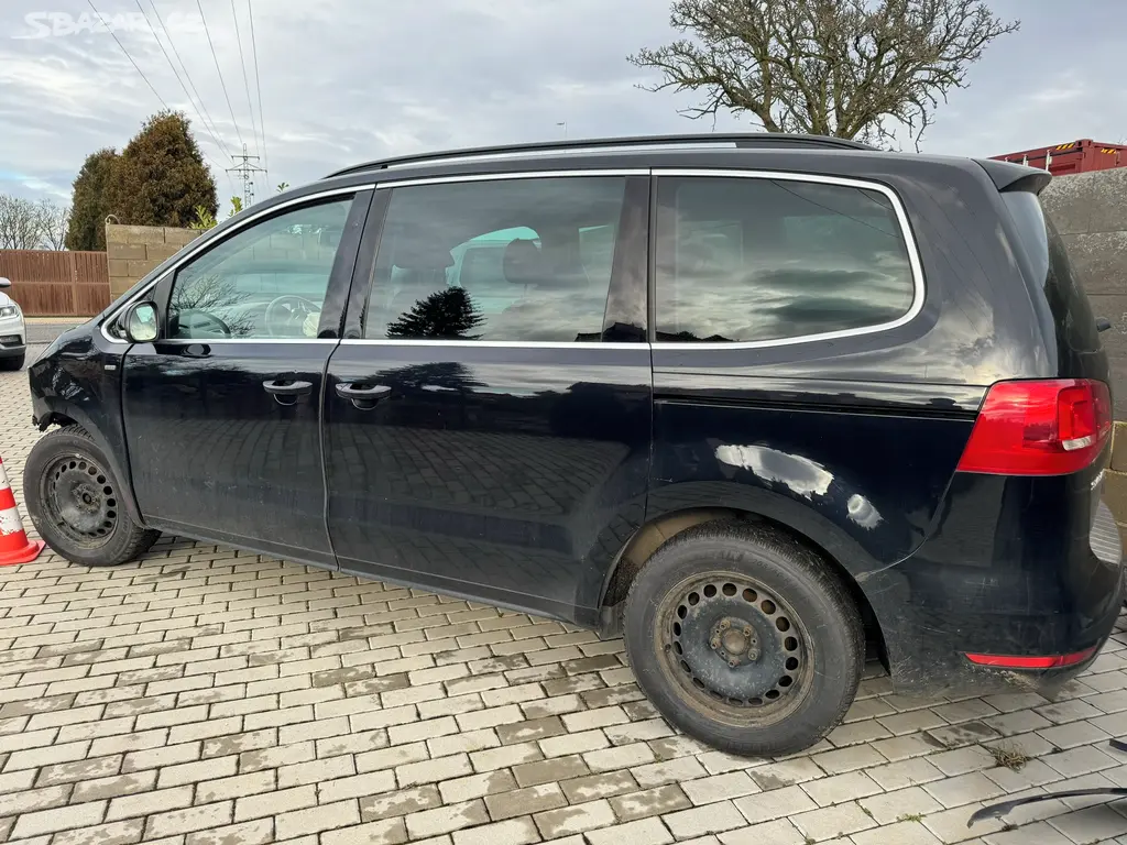 Náhled: VW Sharan 7N 2012 SKLO okno DVEŘE ZADNÍ VÍKO
