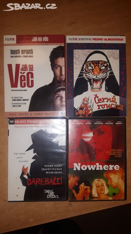 Černá roucha DVD Pedro Almodóvar FILM X