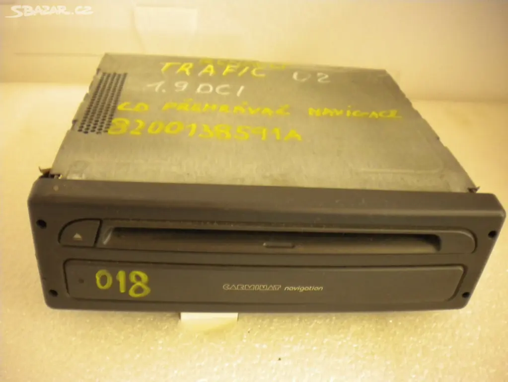 Náhled: AUTORADIO CD\NAVIGACE RENAULT TRAFIC 8200138591A