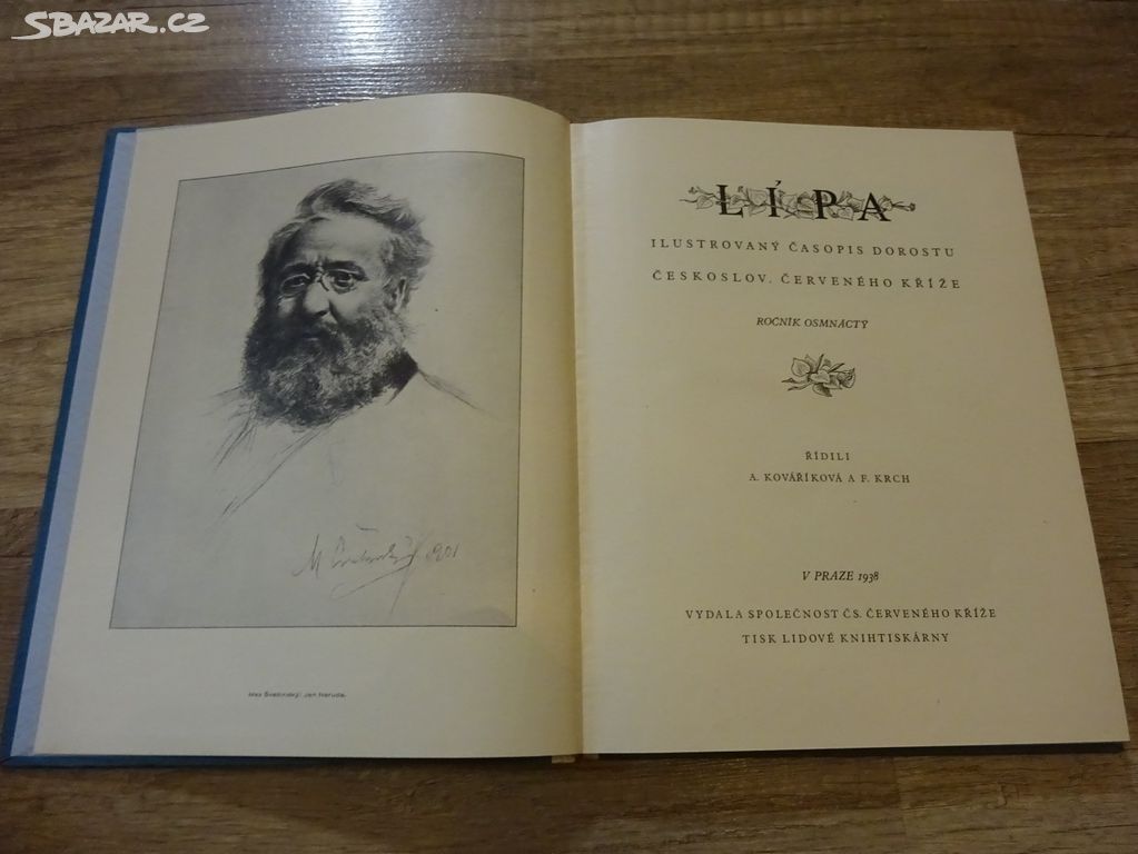 Lípa-časopis dorostu čs. červeného kříže -1938