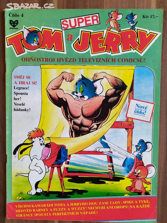 Komiks Super Tom a Jerry č. 4