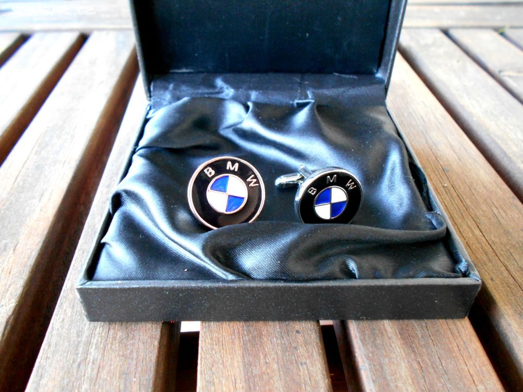 2x Manžetové knoflíčky BMW + dárková krabička!