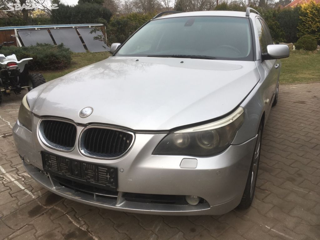 Bmw 5 / e61 e60 525d 2.5d 120kw 130kw pouze díly