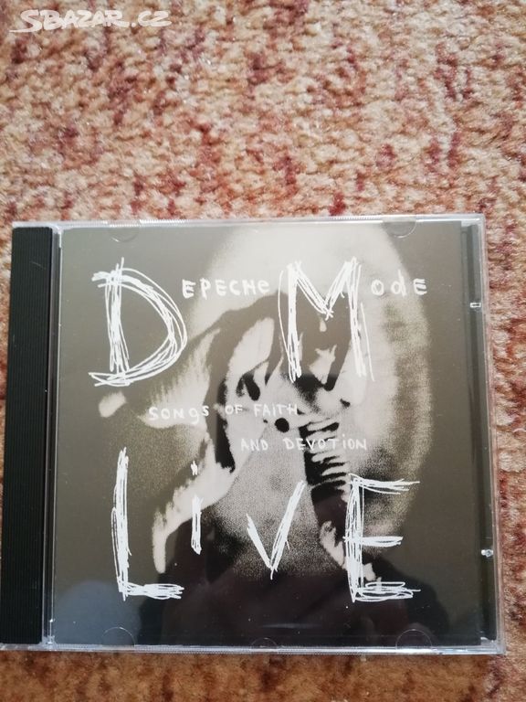 CD Depeche Mode Songs of Faith and Devotion Live