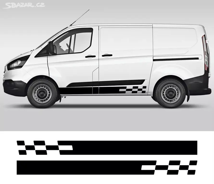Náhled: FORD TRANSIT / samolepky na karoserii