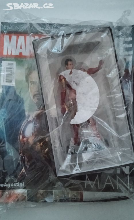 První číslo Marvel figurek Iron Man plus bonusy