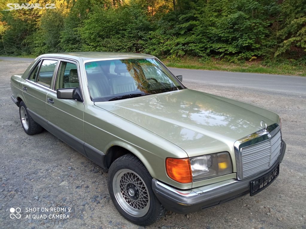 Prodám Mercedes W 126 , 380 SEL rv 84 TP CZ