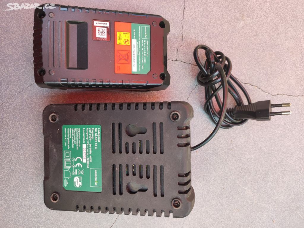 Nab je ka aku zn.GARDENLINE baterii Li ion 18V N any Plze