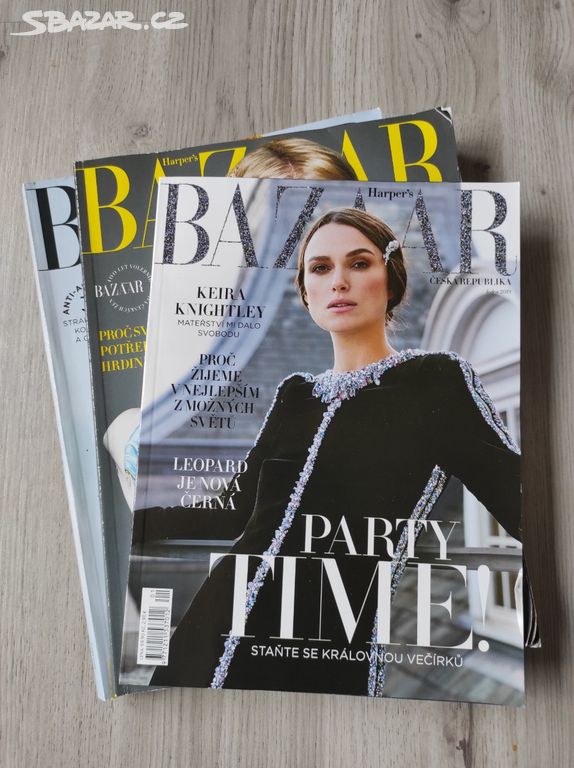 Časopisy Harper's Bazar - 3 čísla z roku 2019