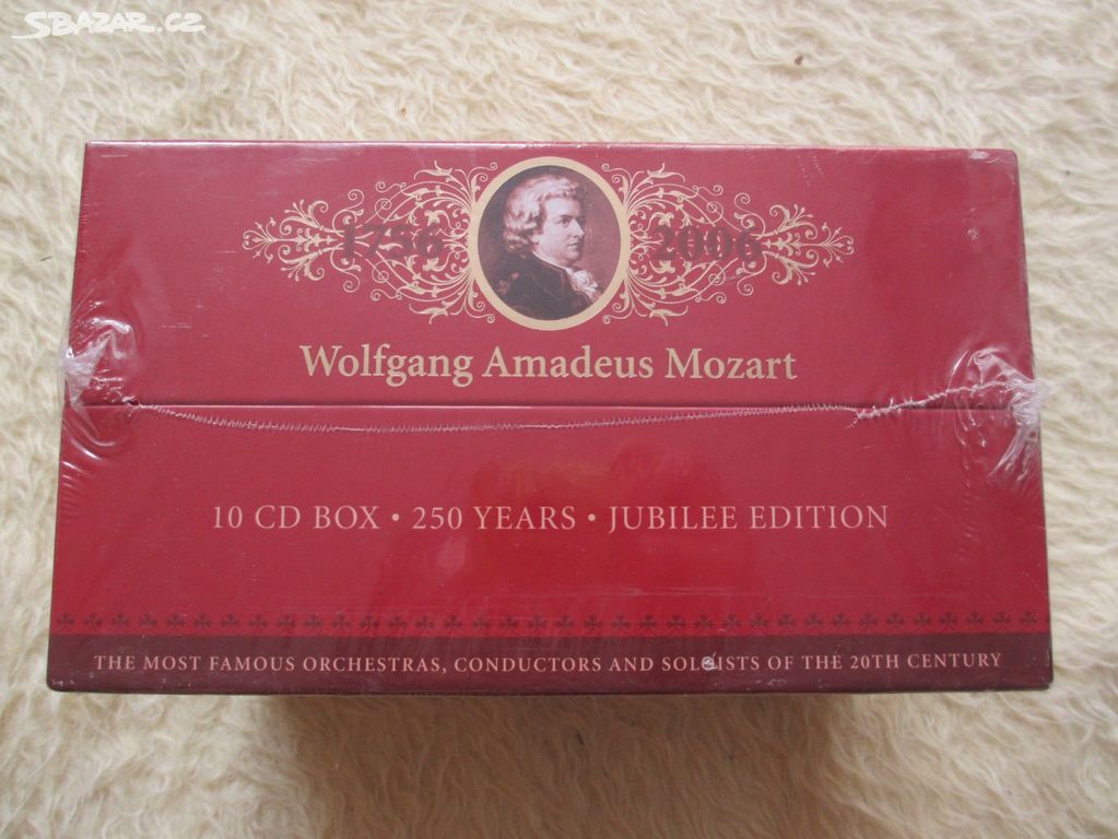 Wolfgang Amadesu Mozart 10 CD box 250 years