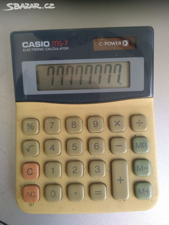 Solár kalkulačka Casio