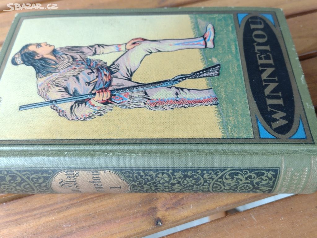 Winnetou staré německé vydání