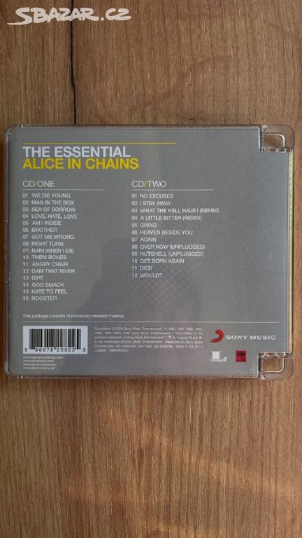 ESSENTIAL ALICE IN CHAINS CD