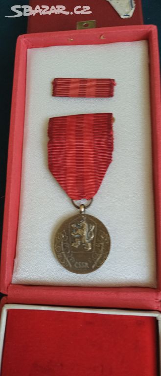 ZA SLUŽBU VLASTI - medaile ČSSR