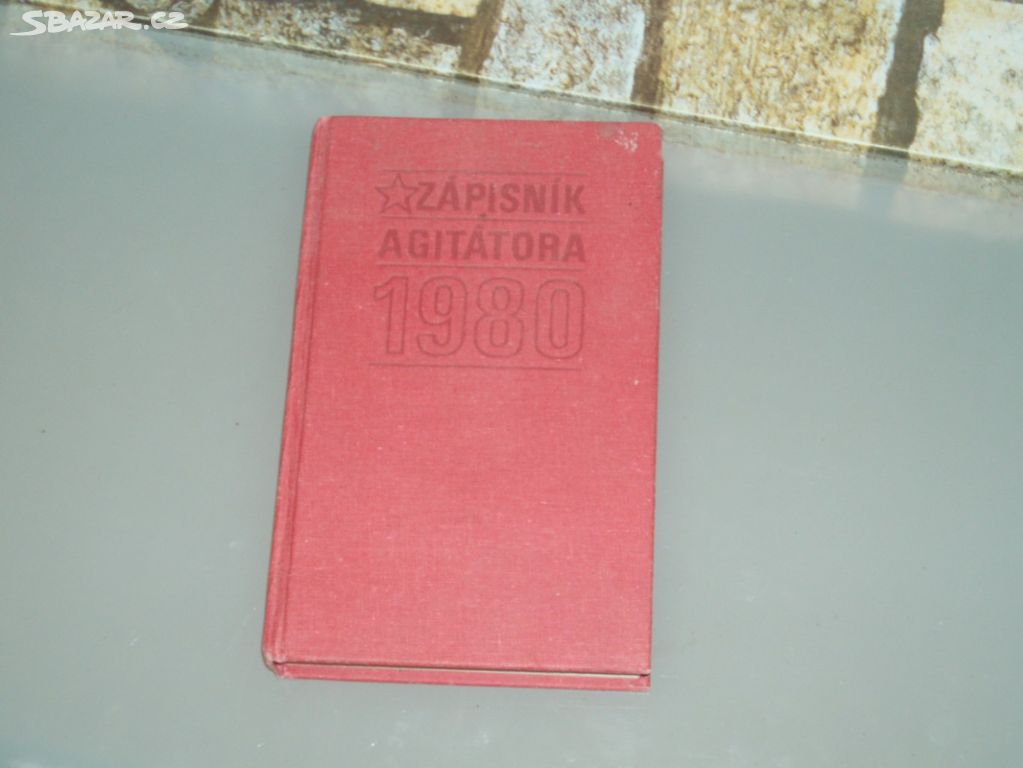 Zápisník agitátora 1980 - viz foto