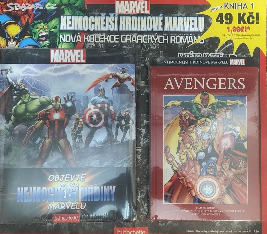 Komix / Nejmocnější Hrdinové Marvelu - 01 Avengers
