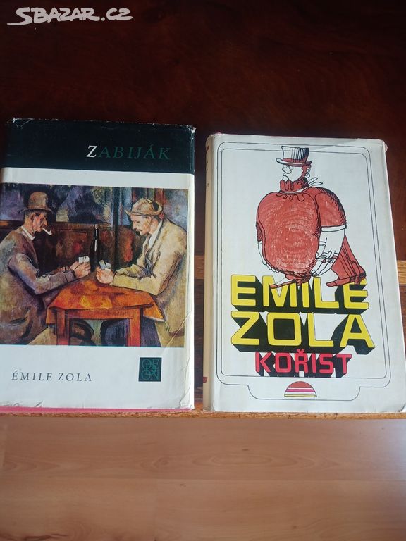 3 knihy E. Zoly