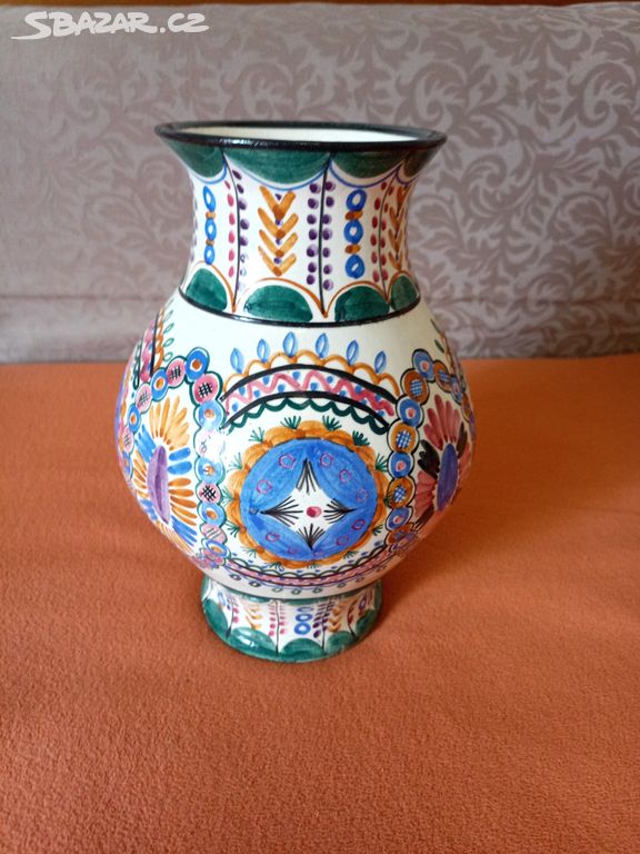 PRODÁM Starožitná keramická váza 1915 - 100% stav