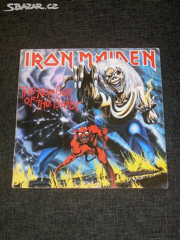 LP Iron Maiden - The Number Of The Beast (1982).