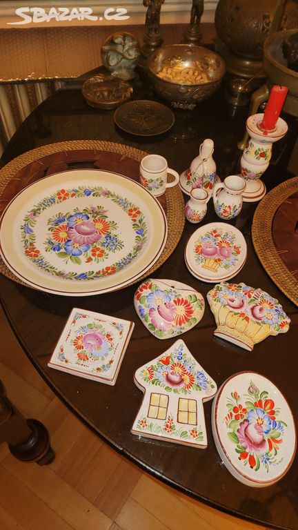 Závěsná a stolní dekorační keramika  značka Ketty