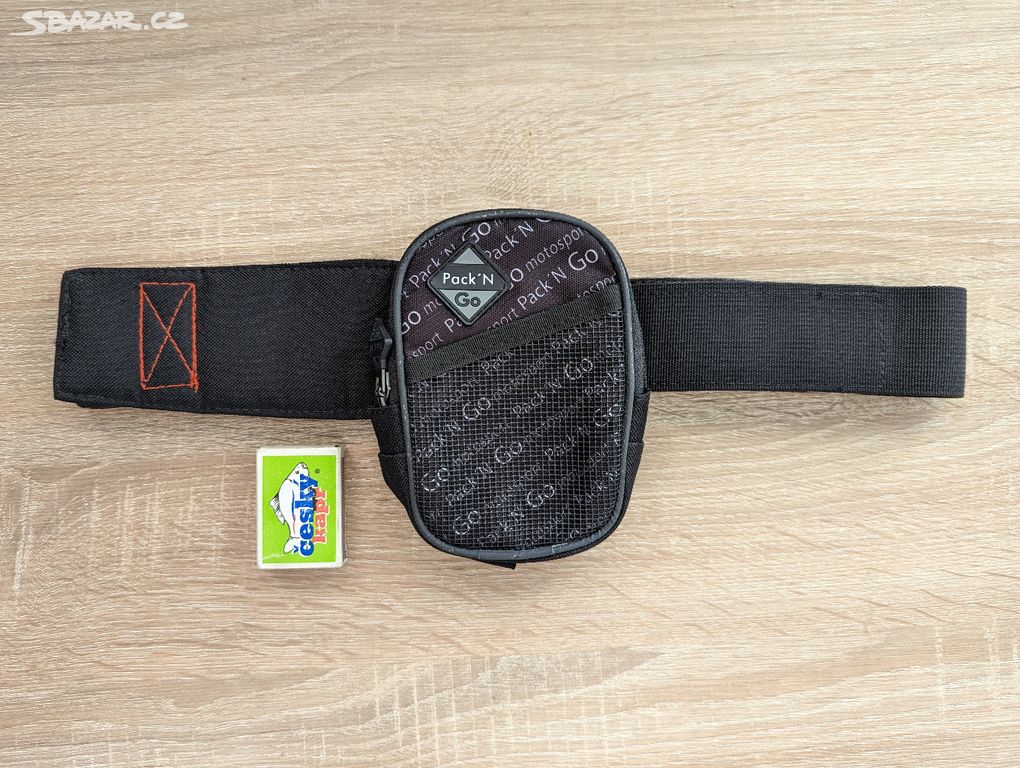 MOTO kapsička na ruku Pack´N GO Carbon Leather