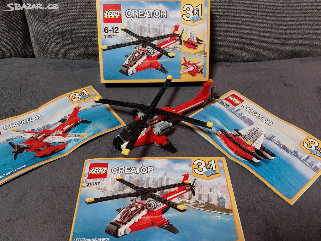 LEGO Creator - Průzkumná helikoptéra 31057