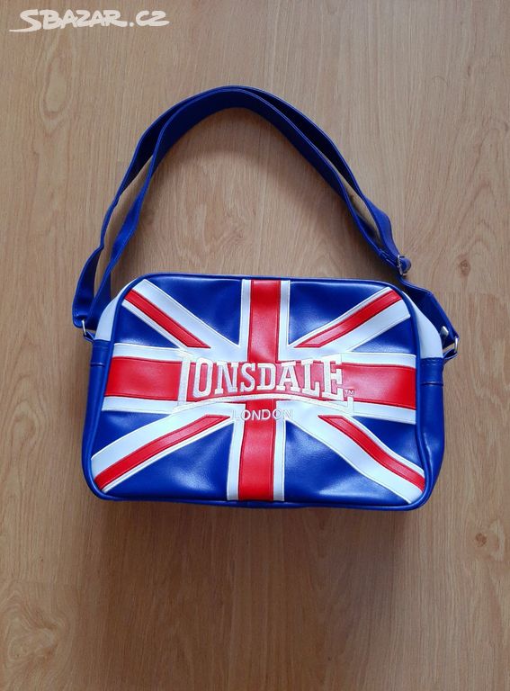 Sportovní taška přes rameno Union Jack by Lonsdale