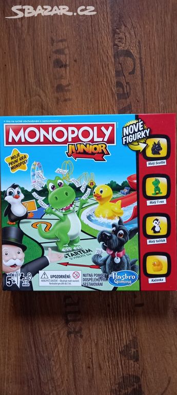 Monopoly zn. Hasbro junior