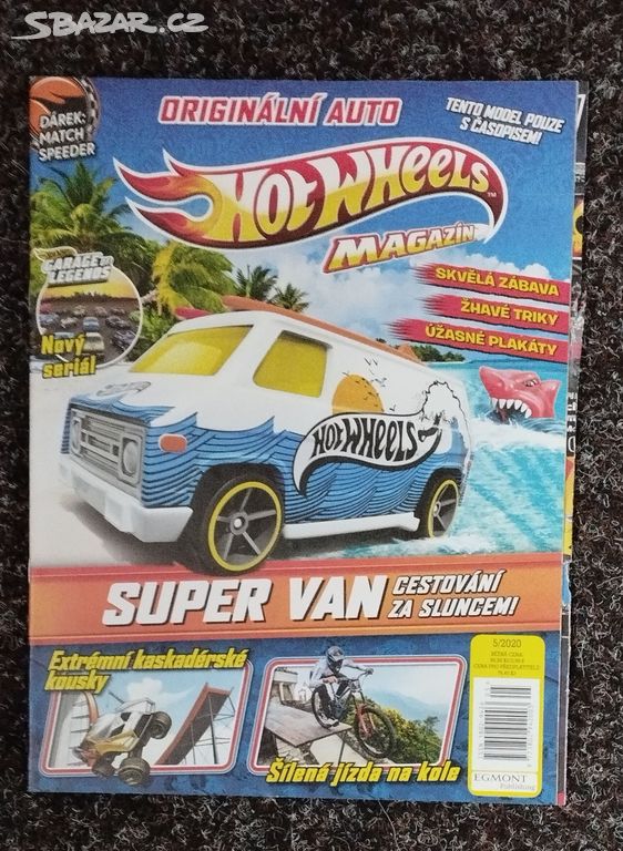 Časopis HotWheels a Tajemní dinosauři