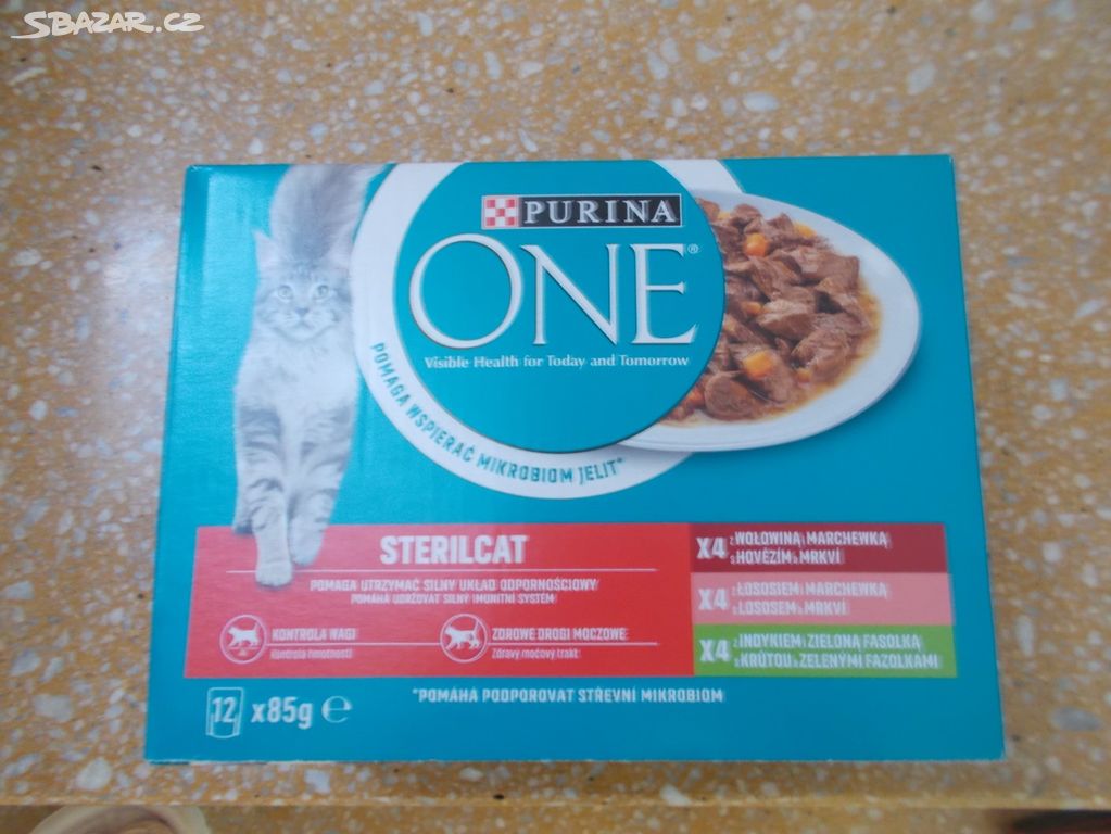 Purina One kapsičky SterilCat Minifiletky