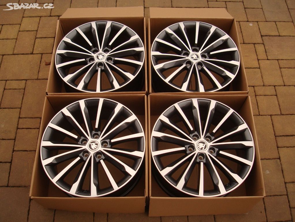 Alu kola TRINITY 19" ŠKODA SUPERB III Originál !!