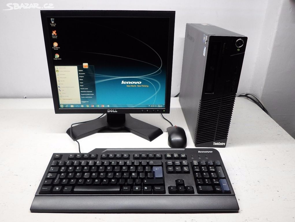 Kancelářský PC Lenovo M58: 3.2GHz Intel, MS Office