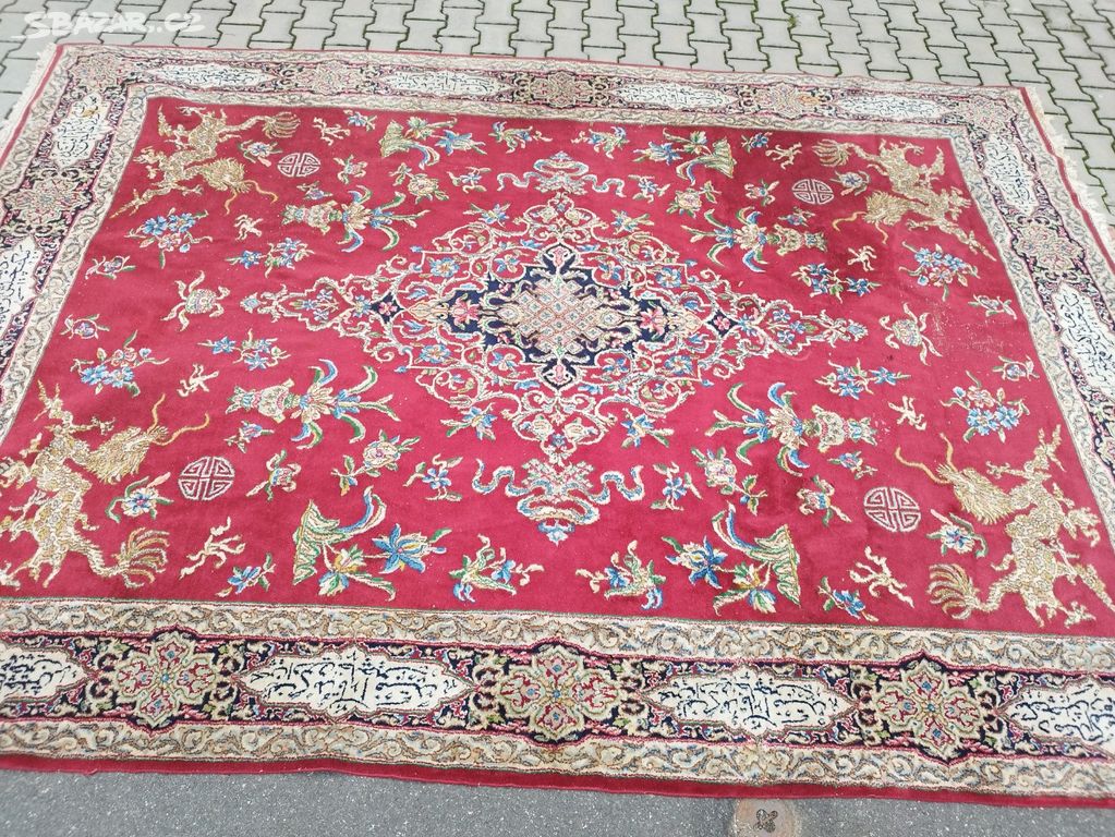 Starožitný Íránský koberec orig 375 x 255 cm