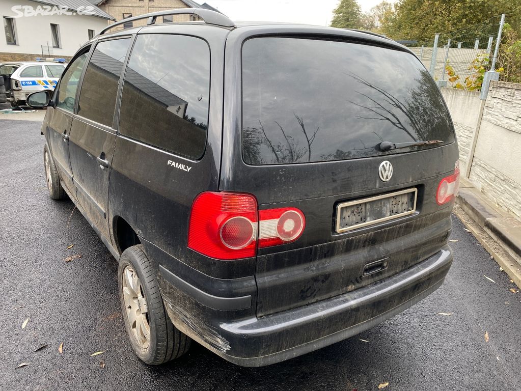 VW Sharan 1.9TDi 85kW - Náhradní díly