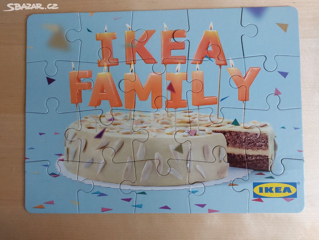 Ikea narozeninový puzzle