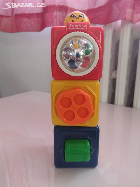 Aktivní kostky hračka 3 kusy Fisher-Price