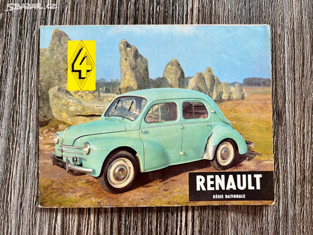 Prospekt Renault 4 CV ( 1958 )